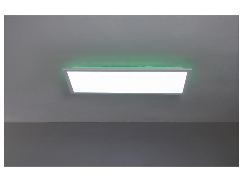 Moderne plafondlamp met LED-verlichting.