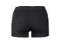 Zwarte katoenen boxershort voor heren, achteraanzicht.