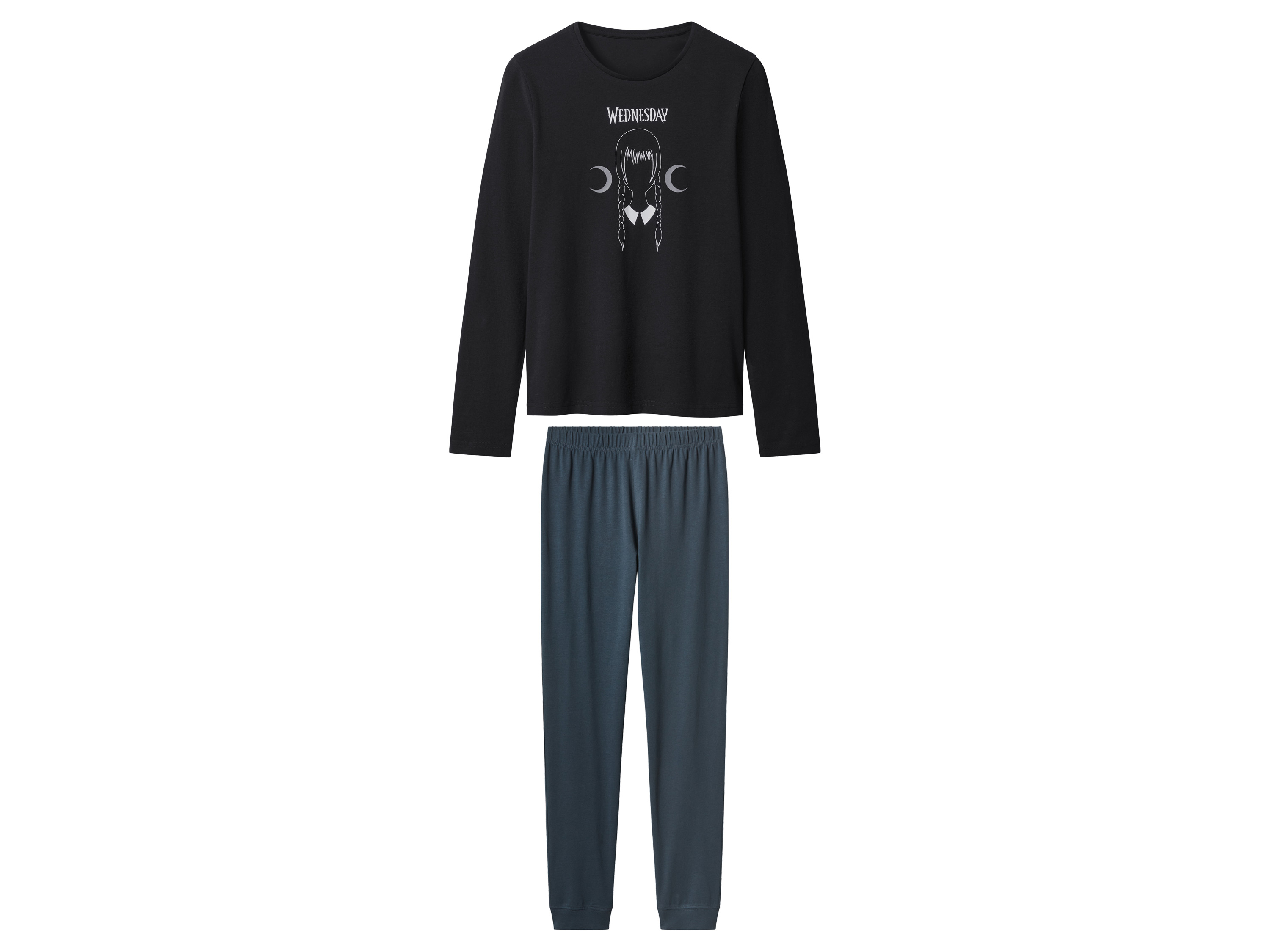 Kinder pyjama Wednesday (Marineblauw, 146/152)