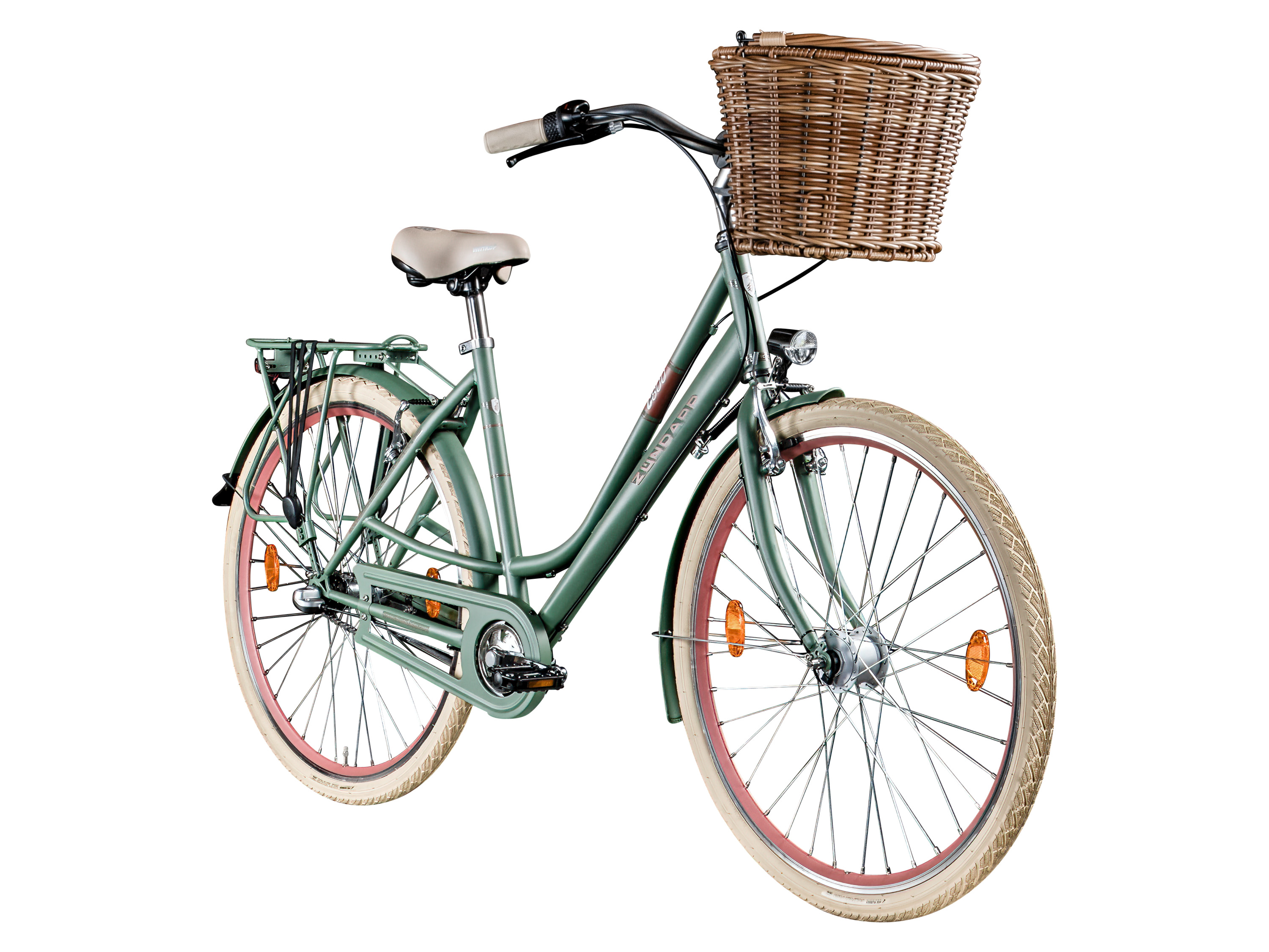 ZÜNDAPP Stadsfiets C800 28 inch (Kaki)