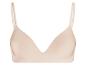 Beige bh met dunne bandjes.