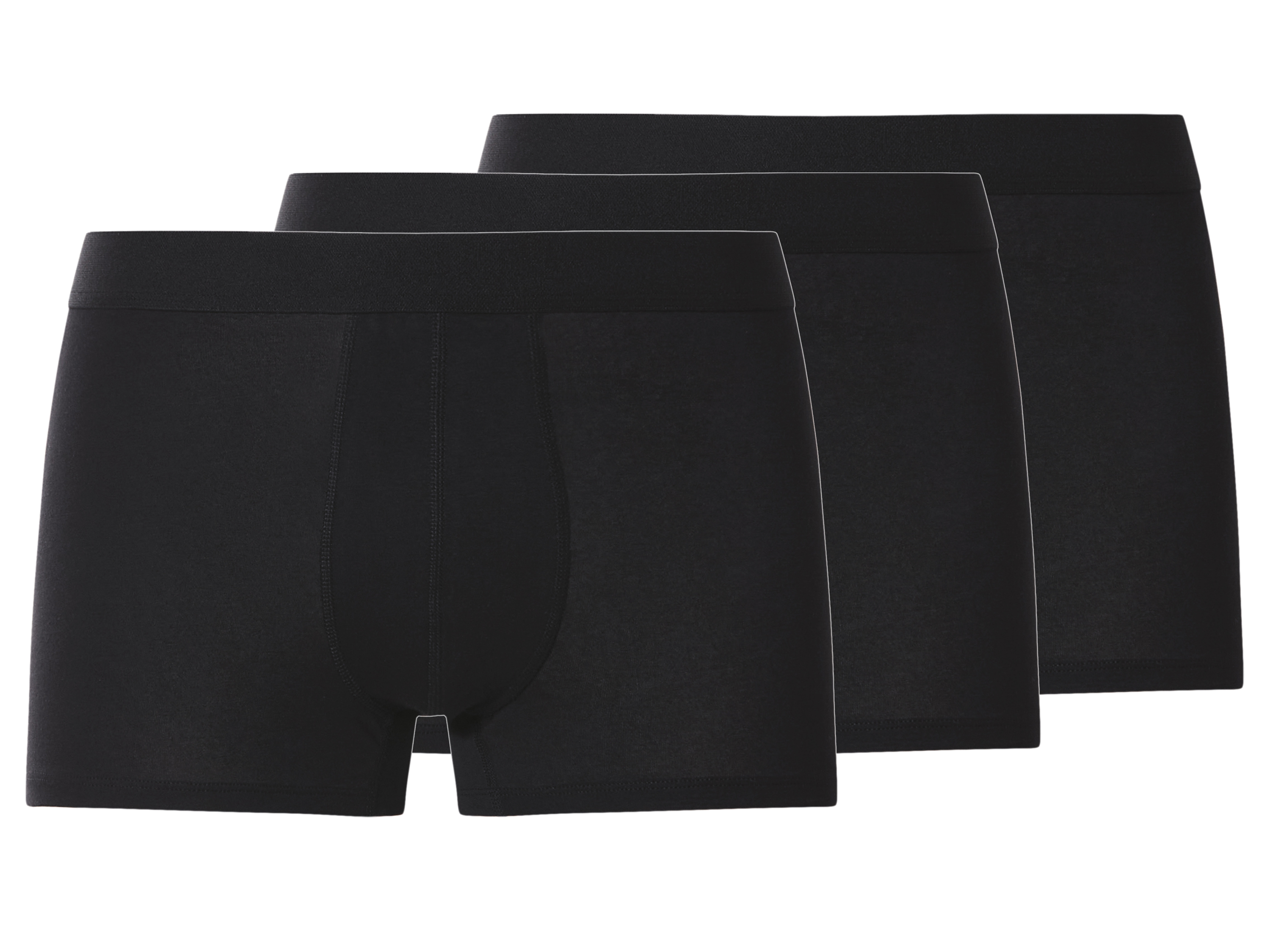 esmara Men Set van 3 heren boxers (Zwart, XL)