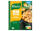 Verpakking van een airfryer mix voor bloemkool met kaas, inclusief instructies en Nutri-Score.