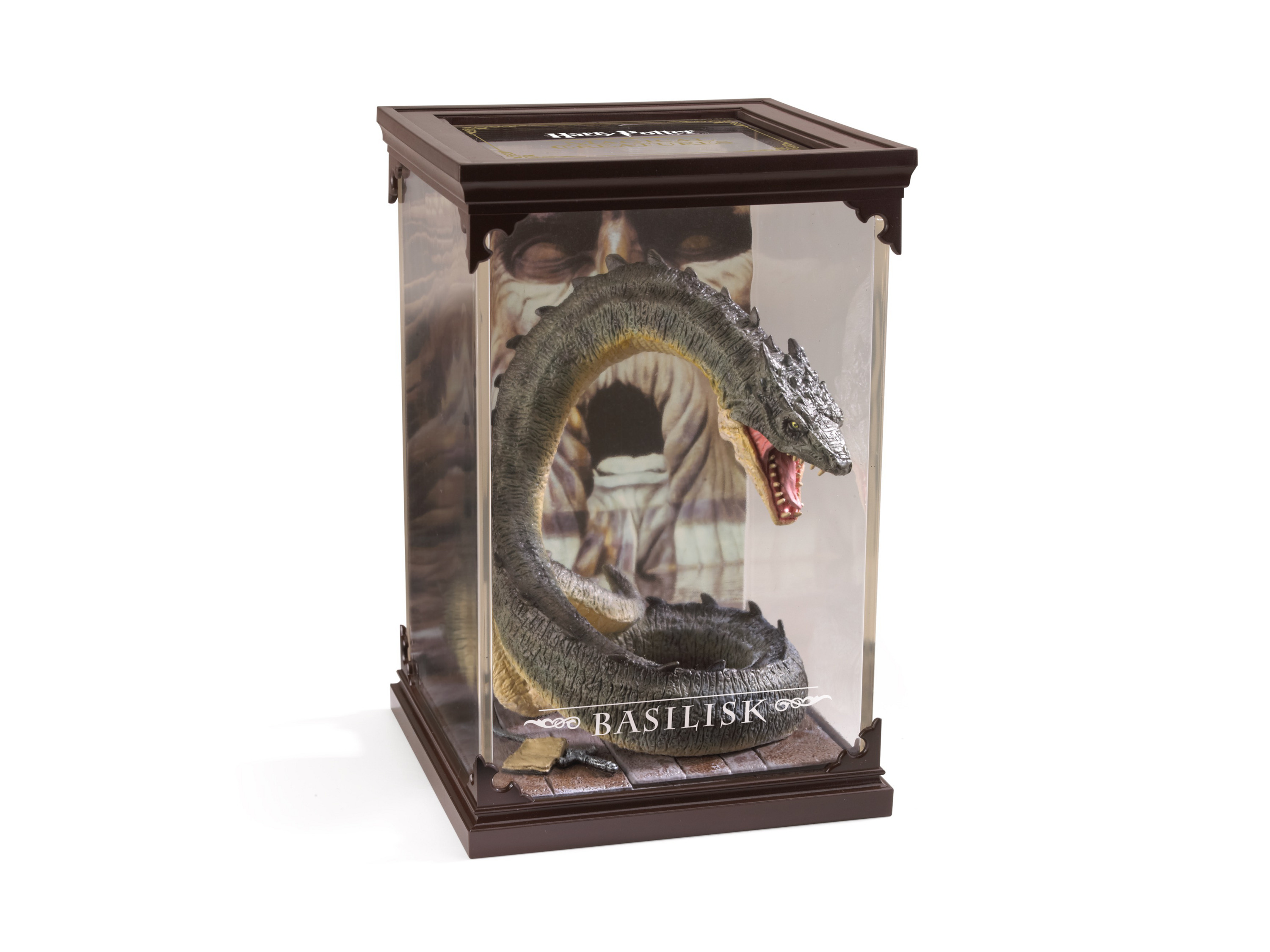 THE NOBLE COLLECTION Harry Potter Magical Creatures Statue Basilisk, 19 cm