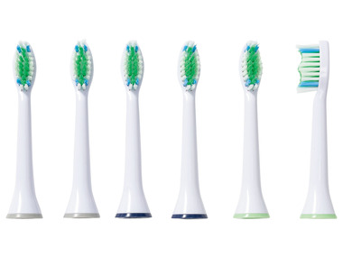 nevadent 6 opzetborstels voor elektrische tandenborstel