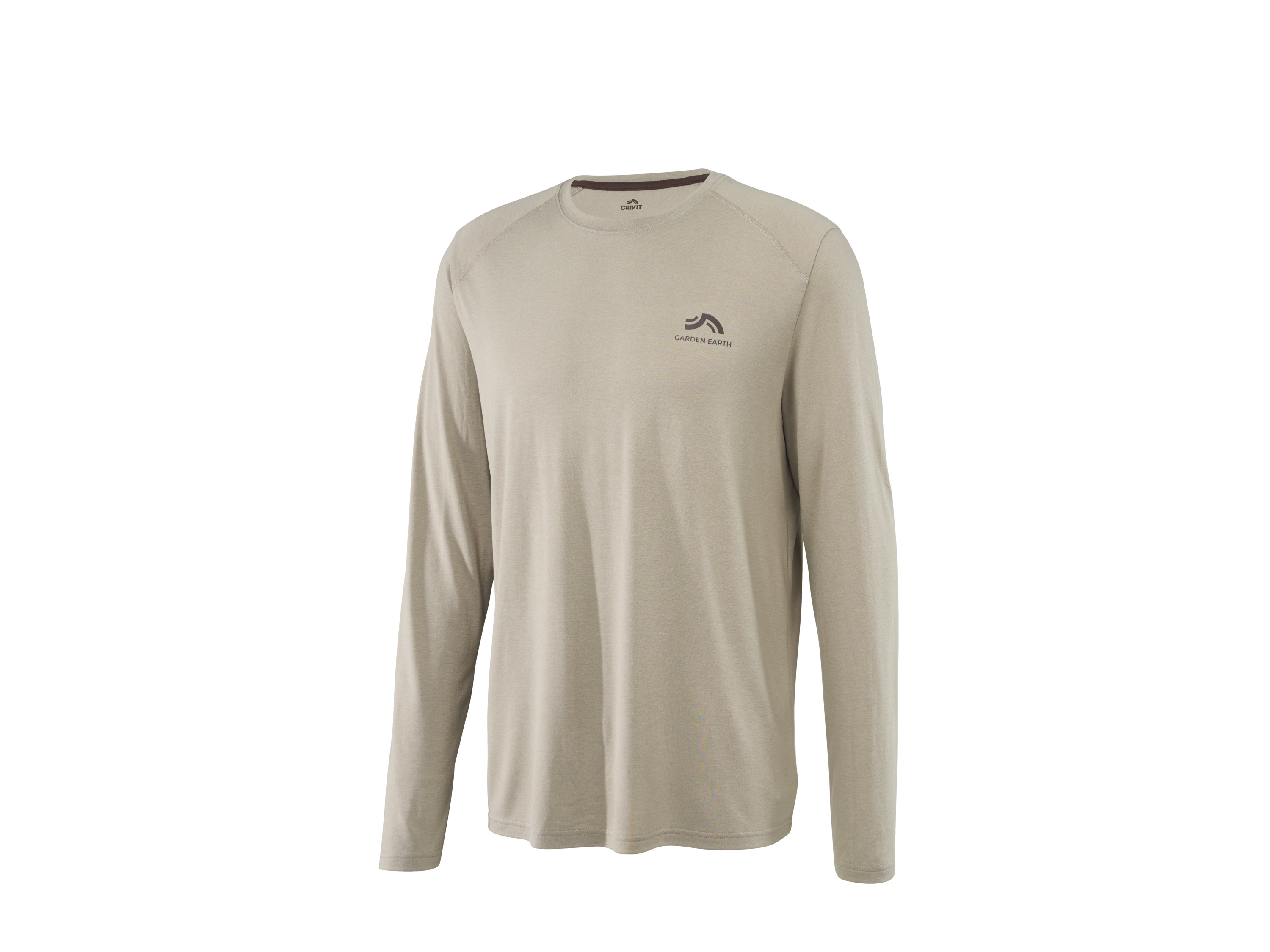 CRIVIT Heren sportshirt (Beige, M)