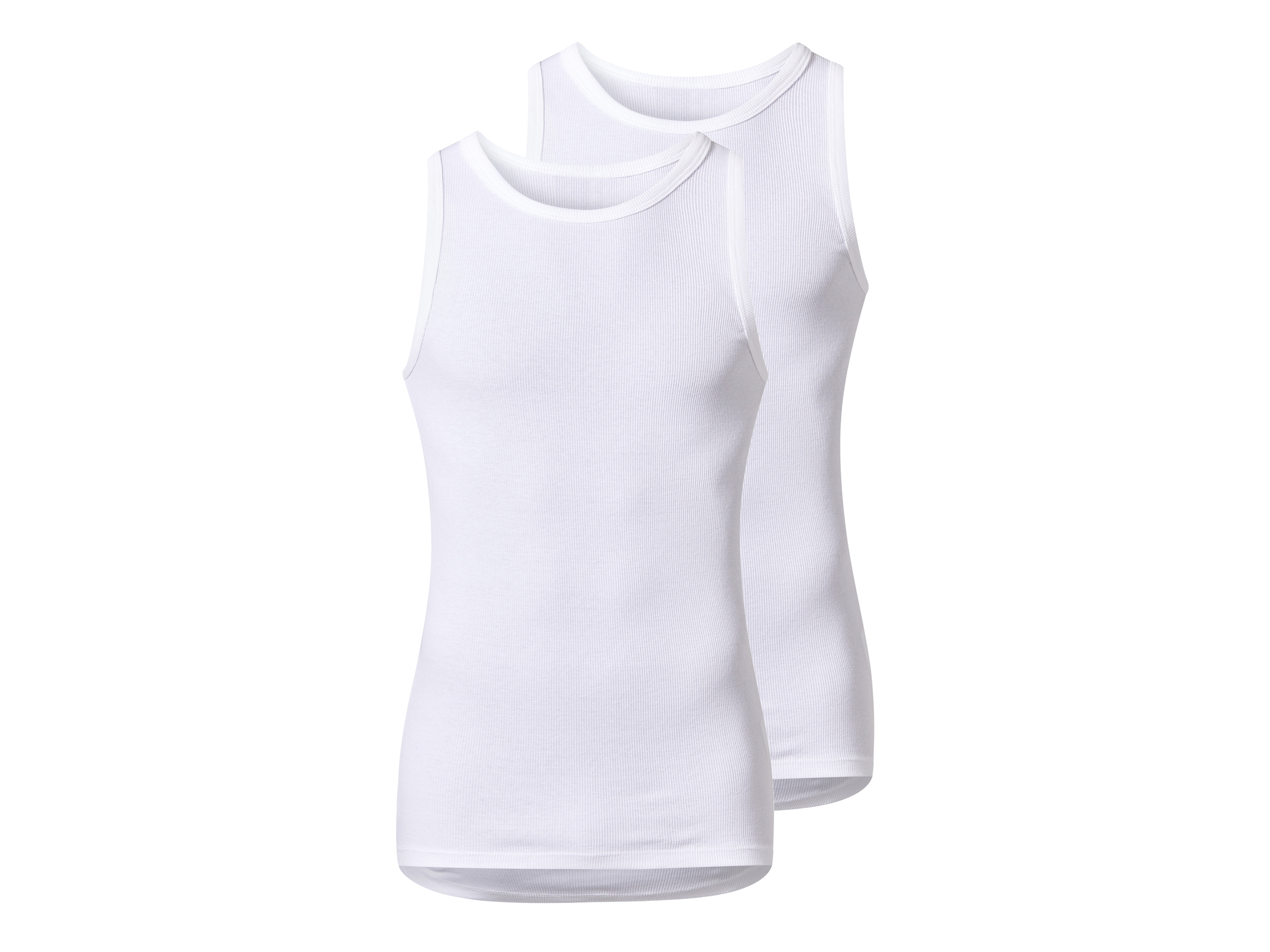 esmara Men Set van 2 heren hemden (Wit, XXL)