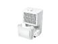 Witte Tronik luchtontvochtiger met verwijderbare watertank.