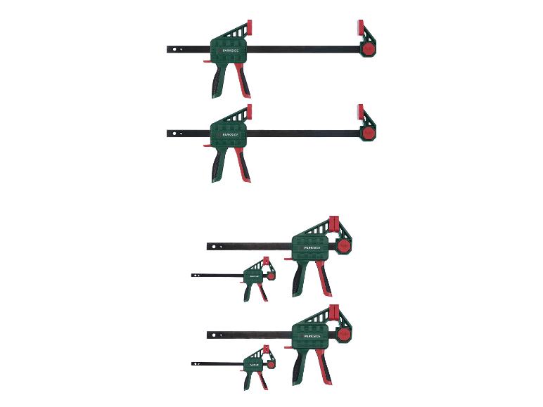 Parkside klemmen: diverse modellen en maten.