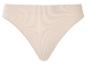 Beige naadloze slip