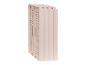 Beige opvouwbare kastorganizer met ventilatiegaten