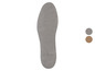Grijs en bruin inlegzool voor schoenen