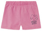 Roze shorts met Hello Kitty print.