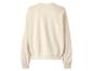 Beige sweatshirt met lange mouwen, achterkant