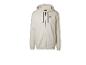 Herenhoodie met rits in beige.