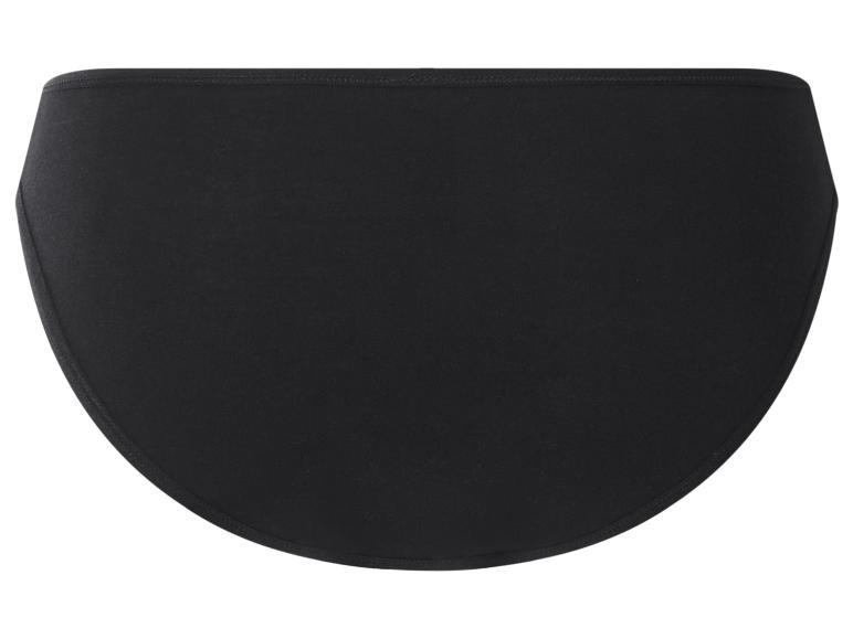 Zwarte slip met hoge taille
