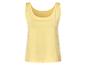 Lichtgele tanktop, eenvoudig en casual kledingstuk.
