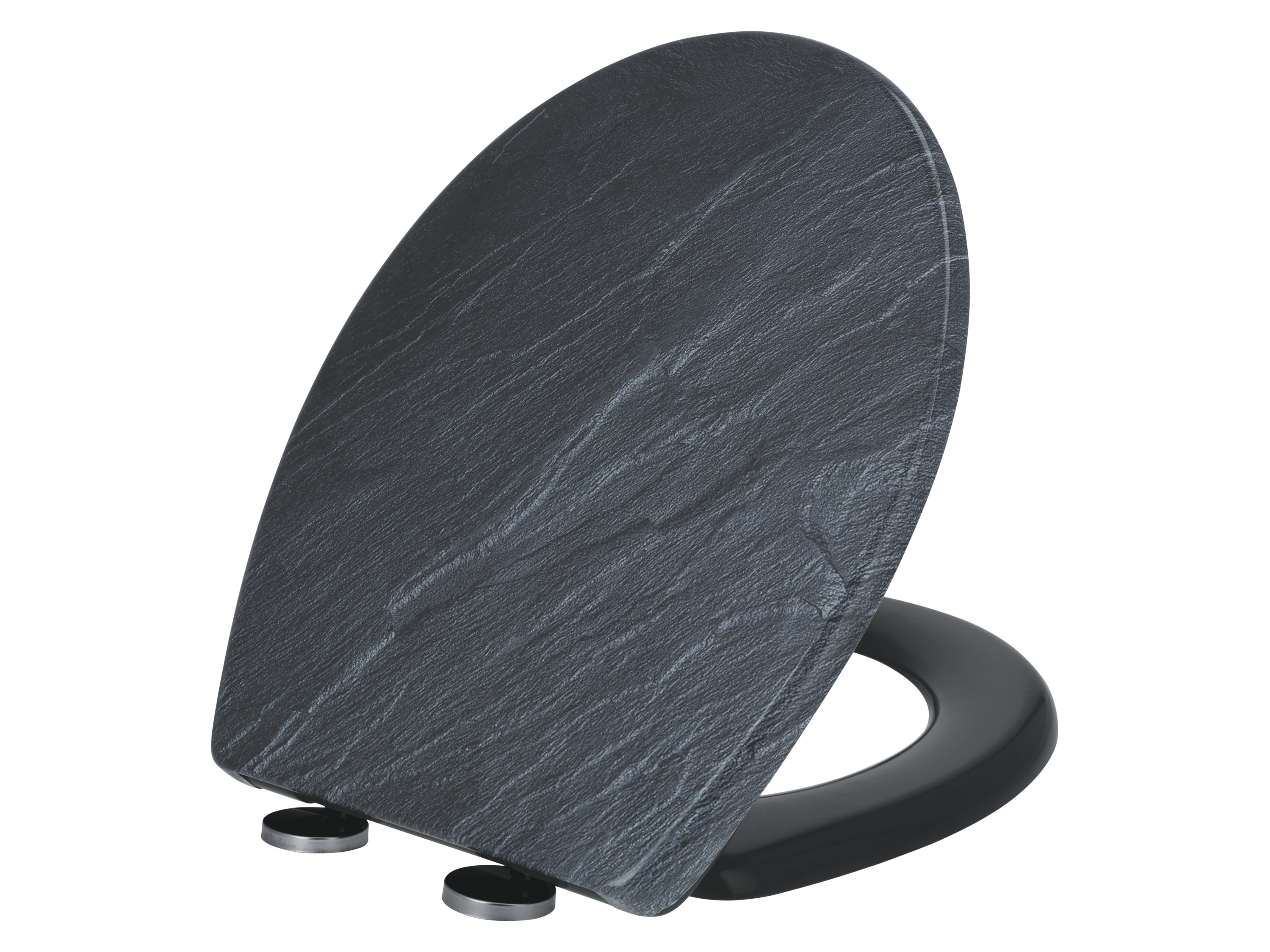 LIVARNO Wc-bril, softclose (Zwart)