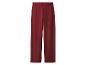 Bordeauxrode broek met wijde pijpen