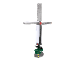 Draadloze werklamp met verstelbare armen en accupack
