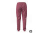 Roze joggingbroek voor dames, achteraanzicht.