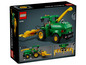 LEGO Technic John Deere 9700 zaaier met beweegbare onderdelen.