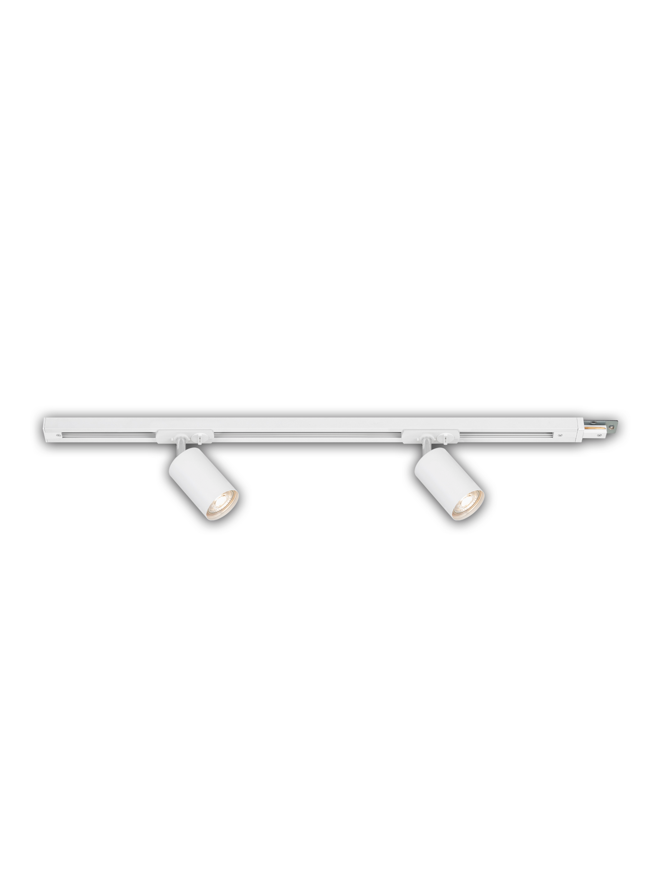 BRILONER LED-plafondlamp rails (Aanvullende set, wit)