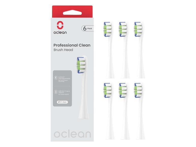 6-pack oclean elektrische tandenborstelkoppen met DuPont borstelharen