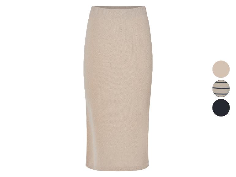Beige midi rok, andere kleuren beschikbaar.