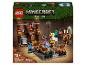 Minecraft Movie Woodland Mansion Fighting Ring bouwset, 491 stuks, voor kinderen 10+
