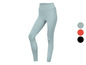 Lichte blauwe leggings met hoge taille.