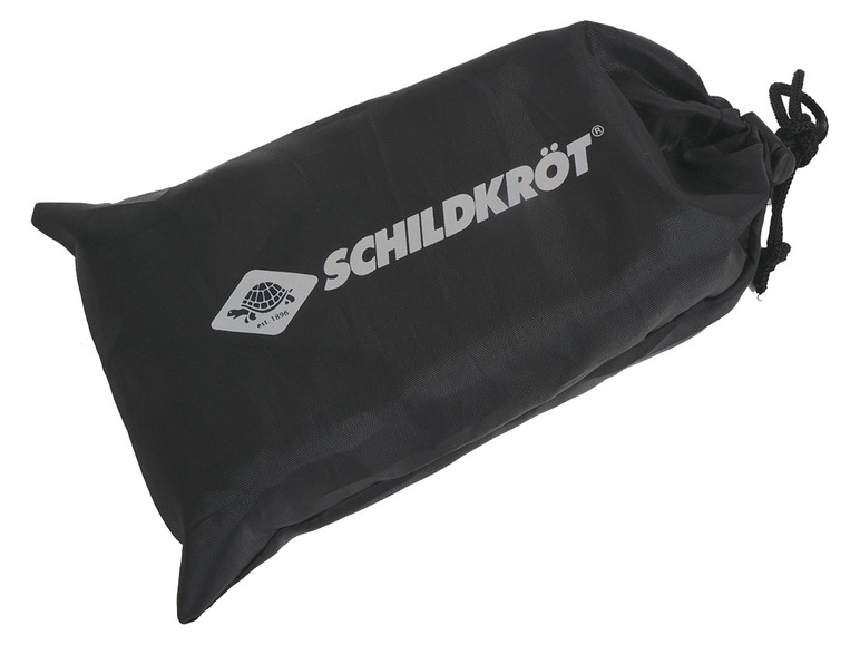 Een zwarte Schildkröt draagtas.