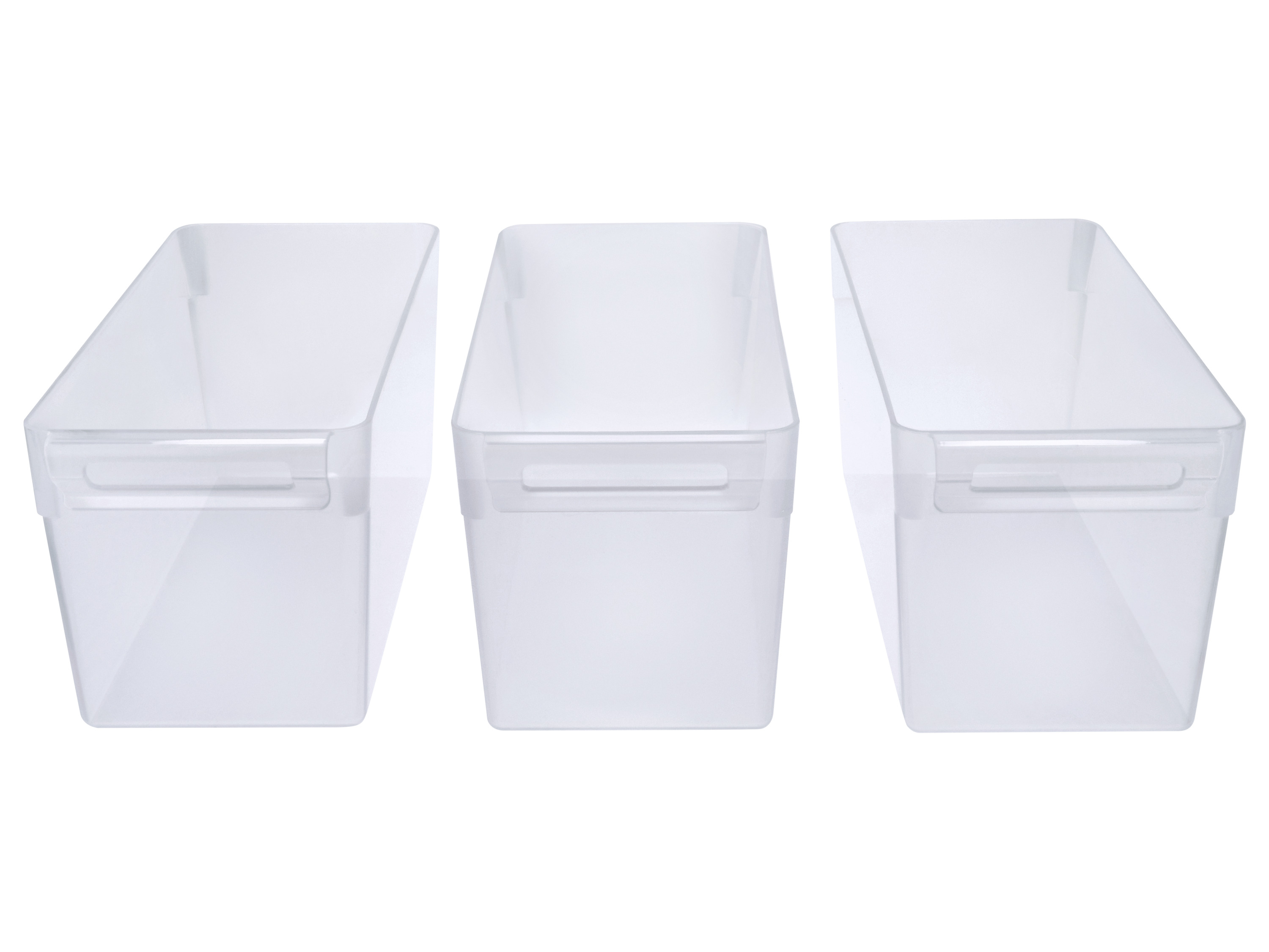 SILVERCREST Koelkastorganizers - 3 bakjes - 4,8 L
