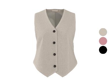 ESMARA® Dames gilet met linnen