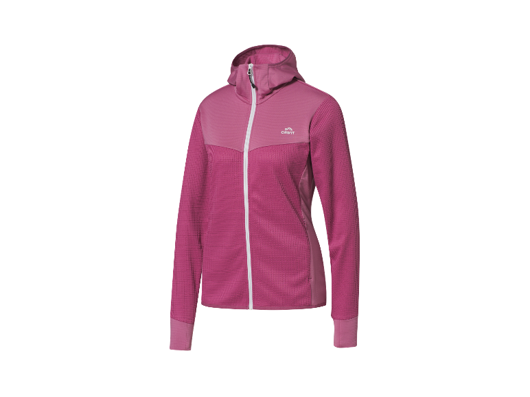 Crivit roze dames hoodie met capuchon.