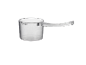 Transparante plastic maatlepel met handvat, gemarkeerd met '100ml'.