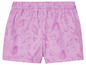 Lila shorts met schelpjesprint