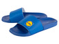 Blauwe badslippers met Lidl logo
