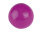 Een roze rubberen bal.