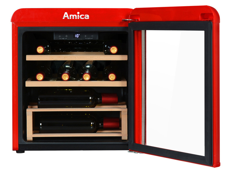 Ga naar volledige schermweergave: Amica Retro wijnkoelkast »WKR 341 910 R« / »WKR 341 920 R« - afbeelding 7