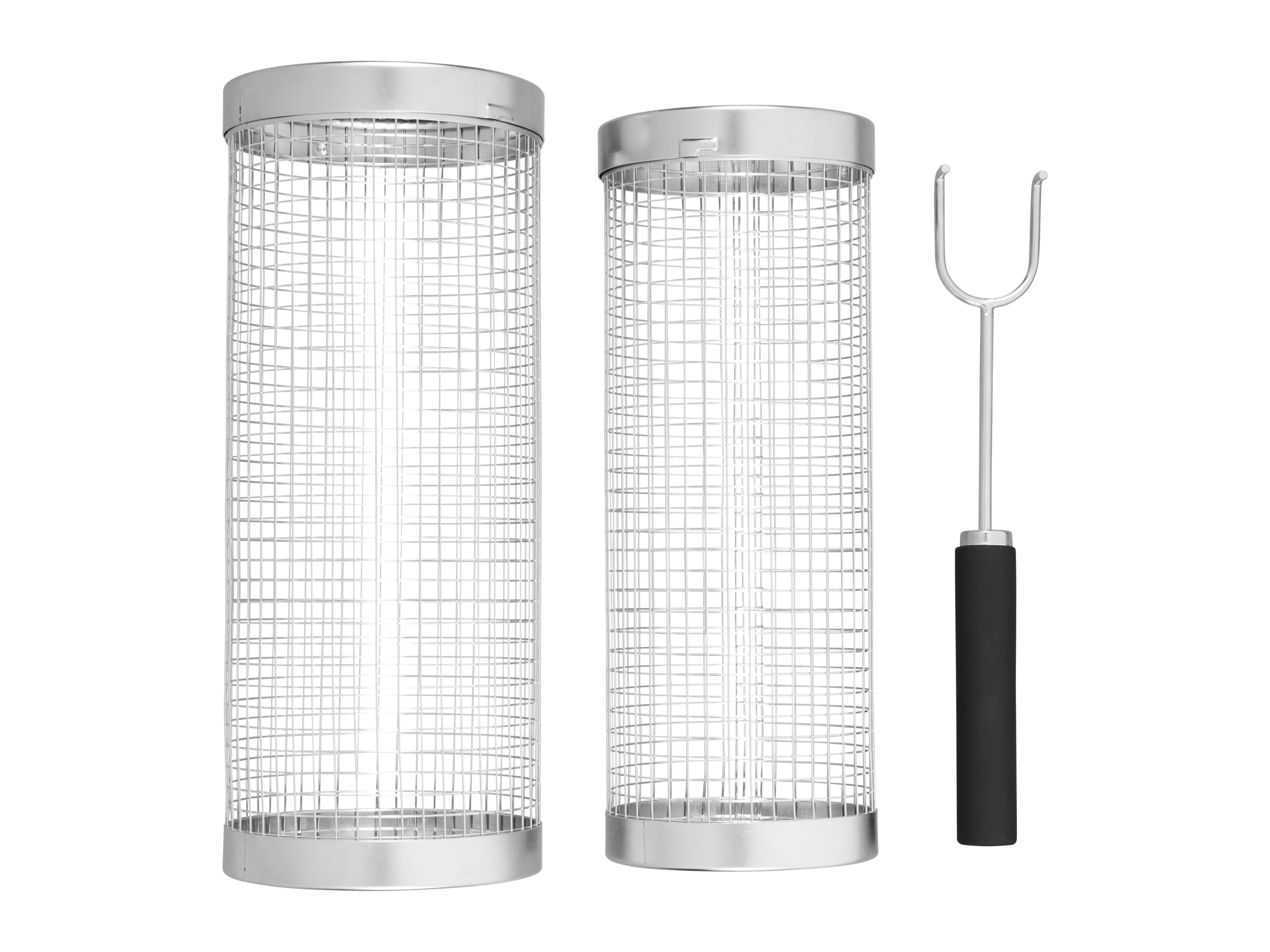 GRILLMEISTER BBQ-grillmand of BBQ-rooster (Grillmanden 2 stuks)