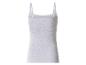Grijze geribbelde camisole top, achterkant