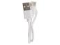 Witte USB-kabel met USB-A en USB-C connectoren