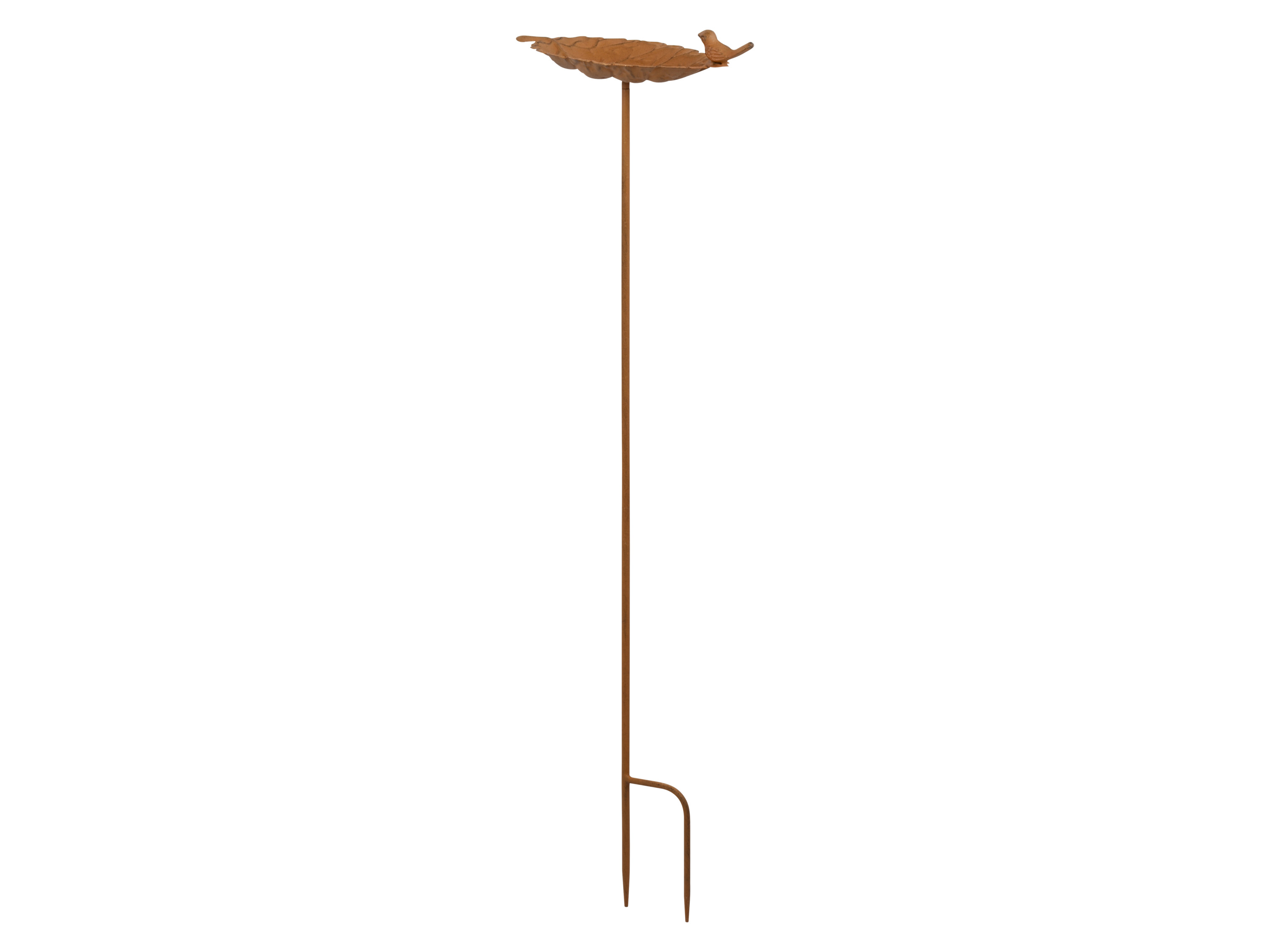 DOBAR Vogelbad op stok, 200 ml, metaal
