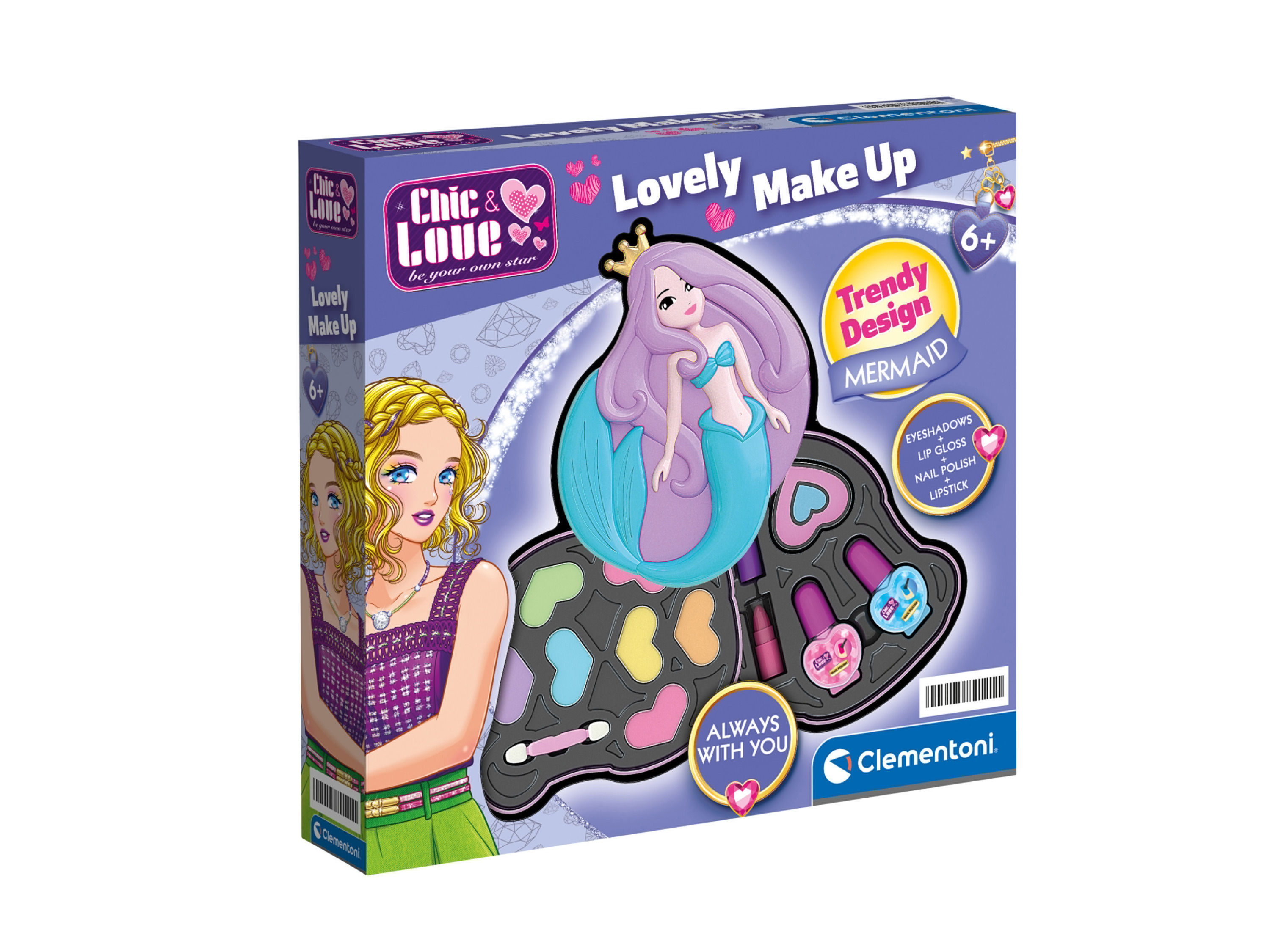Clementoni Kinder make-up set (Prinsessen) afbeelding