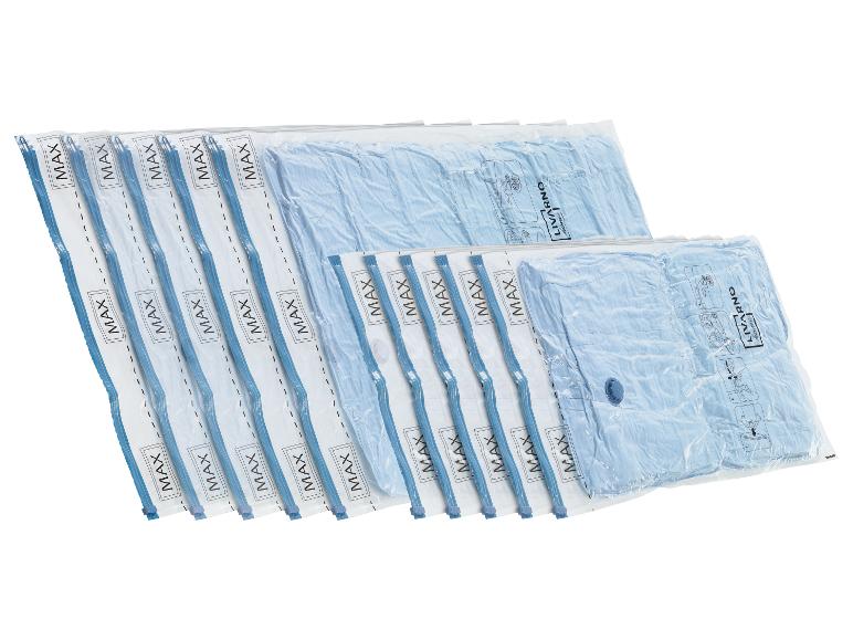 MAX en Livarno Living kleding compressiezakken.