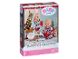 Adventskalender met speelgoedpop in een doos met elfen-thema