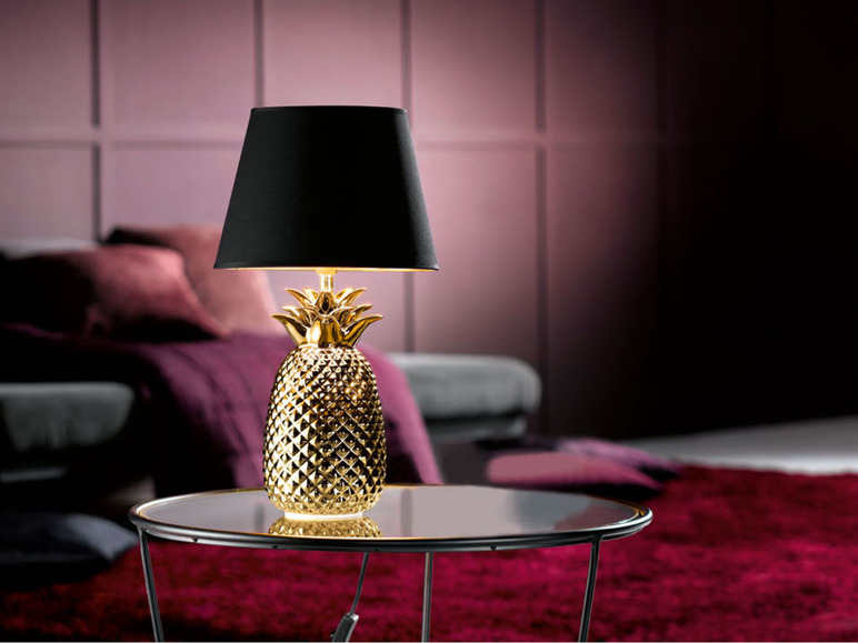 Ga naar volledige schermweergave: LIVARNO home LED-tafellamp Ananas - afbeelding 8