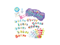 Kinder nepnagelset met prinsessenontwerpen, waterstickers en accessoires.