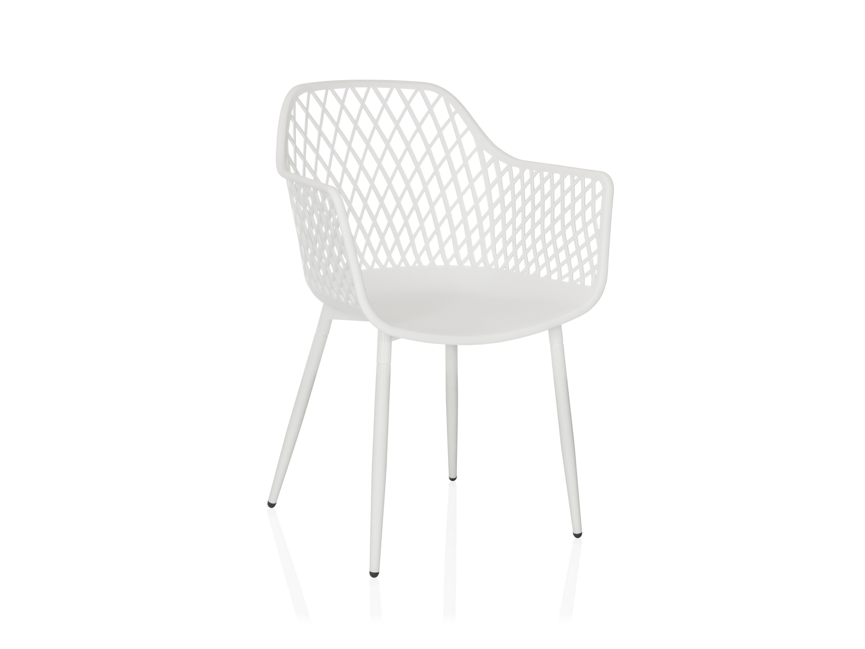 hjh LIVING Stoel Begio L (Wit)